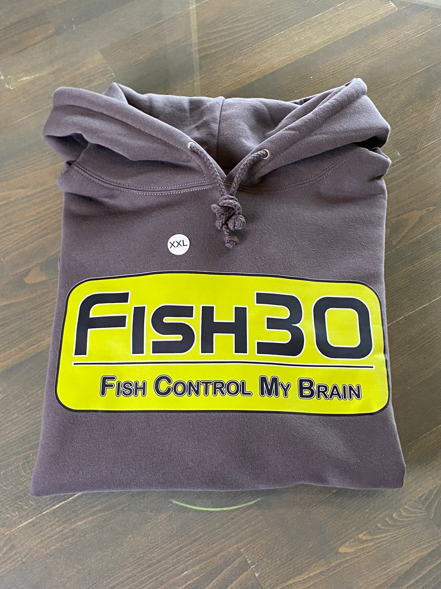 Fish30 HW HOODIE - Charcoal