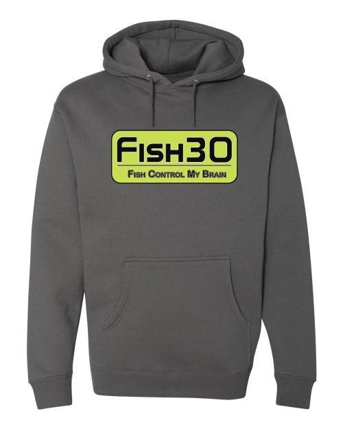 Fish30 HW HOODIE - Charcoal