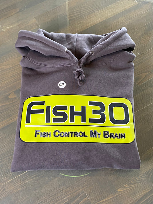 Fish30 HW HOODIE - Charcoal