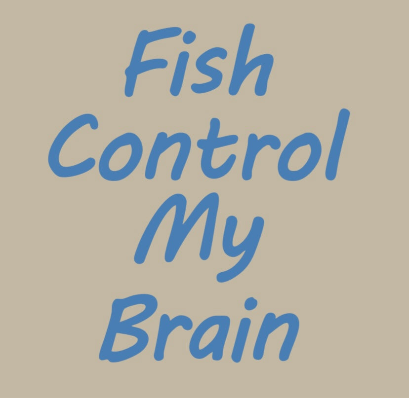 Fish30 S/S Tee - Sand/Blue